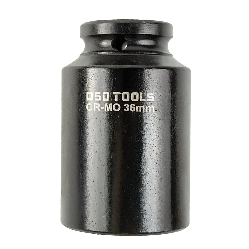 1/2" PAVAROS SMŪGINĖ GILI 36 MM 12-BRIAUNŲ STEBULĖS VERŽLĖS GALVUTĖ DS1138