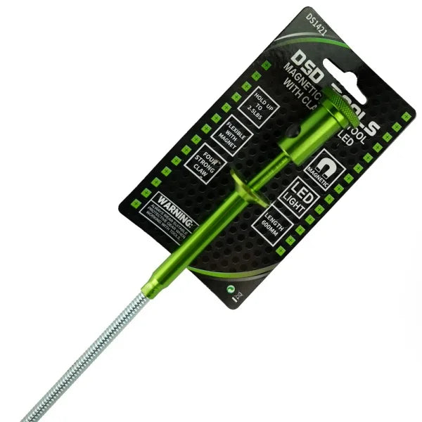 MAGNETINIS PAĖMIMO ĮRANKIS SU GRIEBTUVU IR LED DS1421