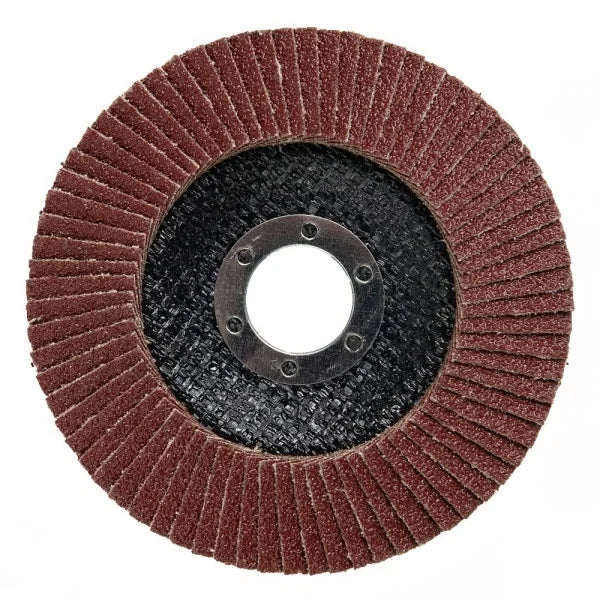 METALO ŠLIFAVIMO LAPELINIS DISKAS 60 GRŪDĖTUMO OKSIDAS (4 1/2") 115MM X 22.2MM 10 VNT. DS3008