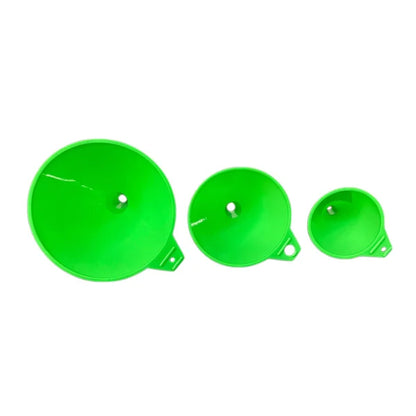 3 vnt. plastikinių piltuvėlių rinkinys  DS1581