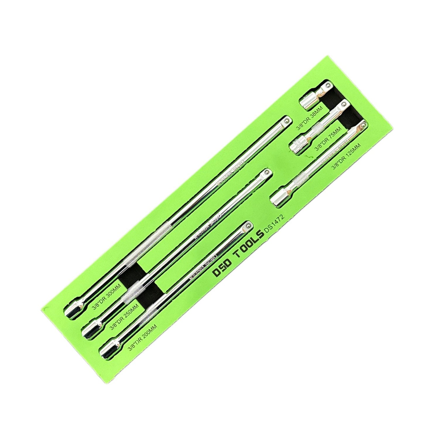 6 VNT. 3/8"  PRAILGINIMŲ RINKINYS DS1472
