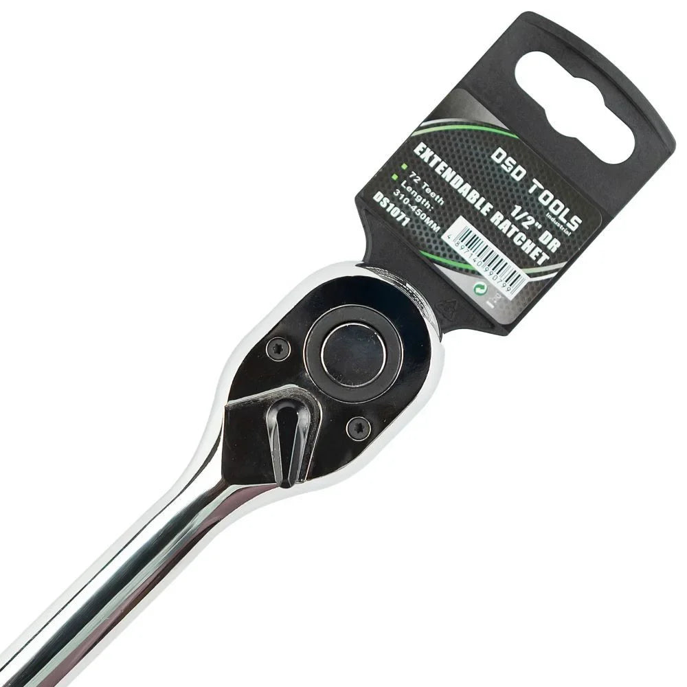 1/2" PAVAROS 72 DANTŲ TELESKOPINĖ TERKŠLĖ DS1071