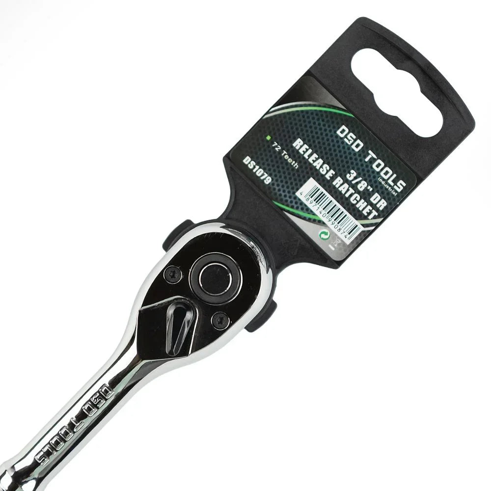 3/8" PAVAROS, 72 DANTŲ, GREITO ATLEIDIMO TERKŠLĖ DS1079
