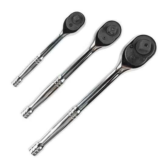 3-PIECE RATCHET SET 1/4" - 3/8" - 1/2" DS1084