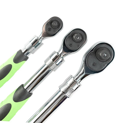3 VNT. TELESKOPINIŲ TERKŠLIŲ RINKINYS 1/4″, 3/8″ IR 1/2″  DS1085