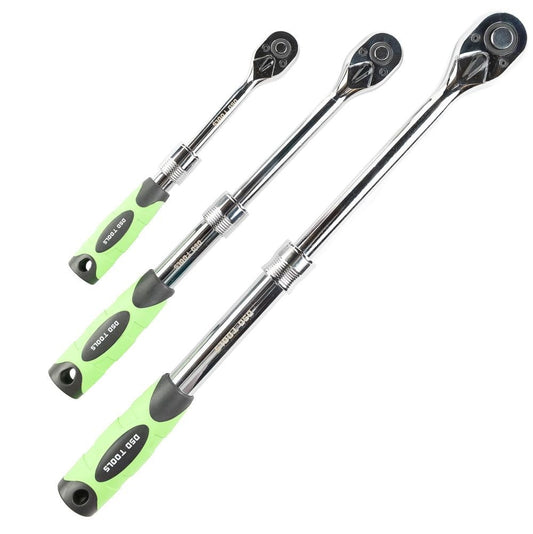 3 PCS TELESCOPIC RATCHET SET 1/4″, 3/8″ AND 1/2″ DS1085