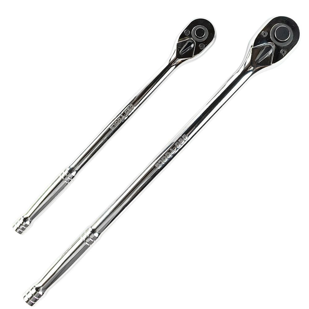 2 VNT. YPAČ ILGAS TERKŠLIŲ RINKINYS 3/8" IR 1/2" JUNGTIMS DS1086
