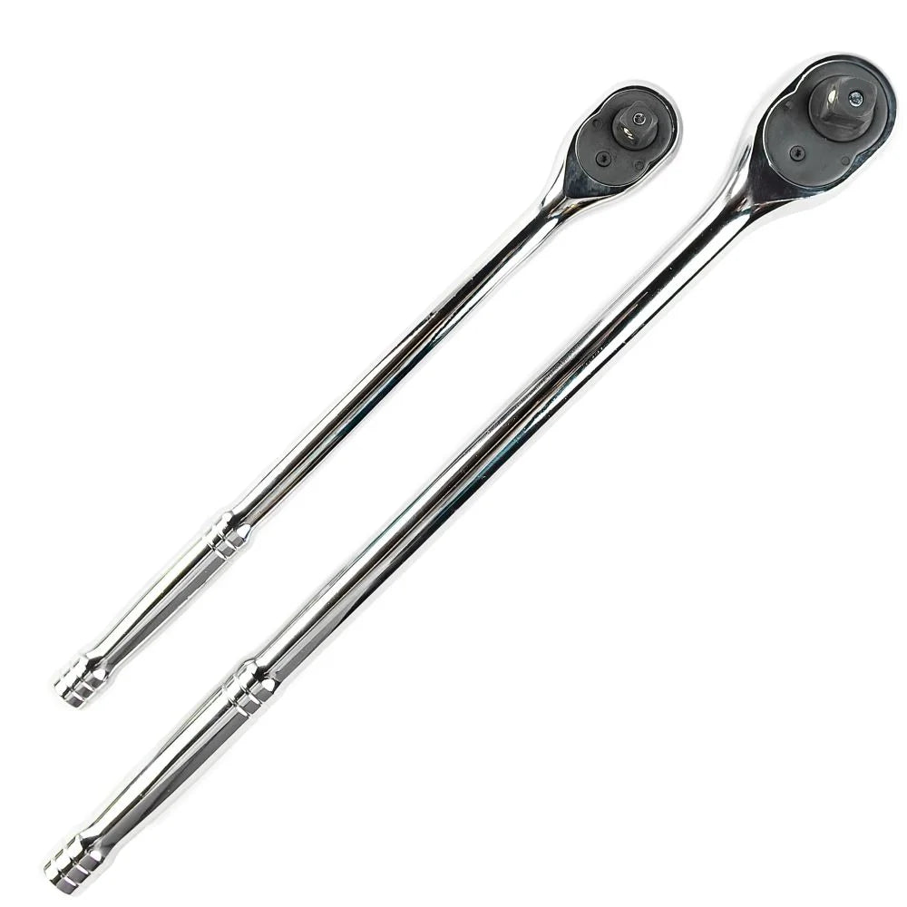 2 VNT. YPAČ ILGAS TERKŠLIŲ RINKINYS 3/8" IR 1/2" JUNGTIMS DS1086
