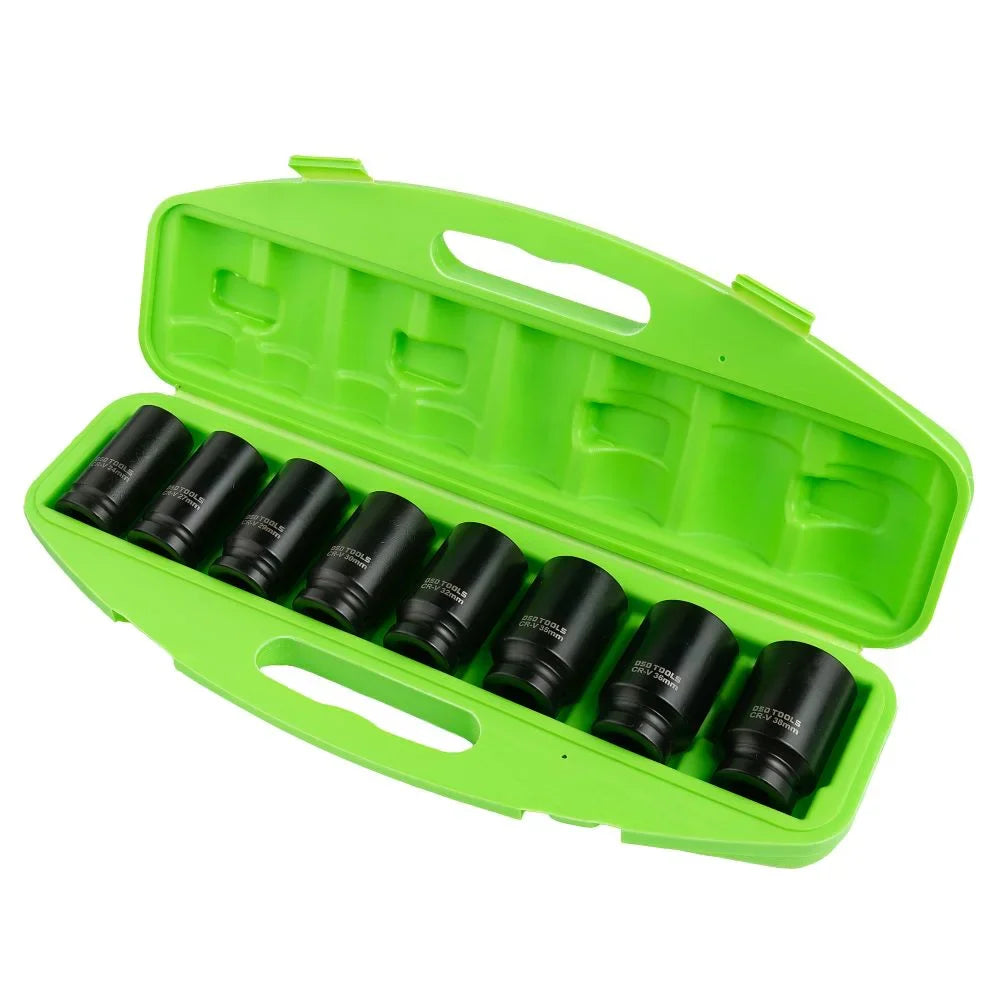 3/4"  6 BRIAUNŲ GILIOS SMŪGINĖS GALVUTĖS, 8 VNT. DS1101