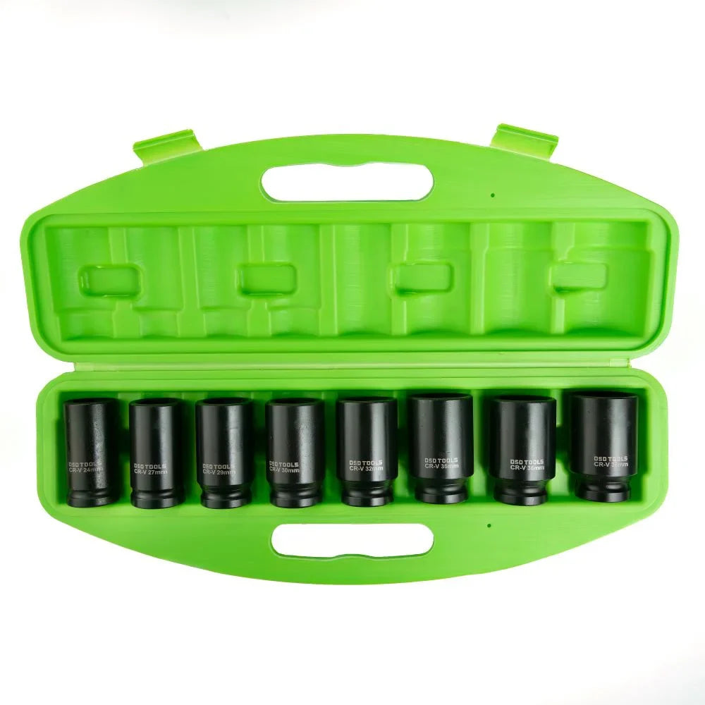 3/4"  6 BRIAUNŲ GILIOS SMŪGINĖS GALVUTĖS, 8 VNT. DS1101