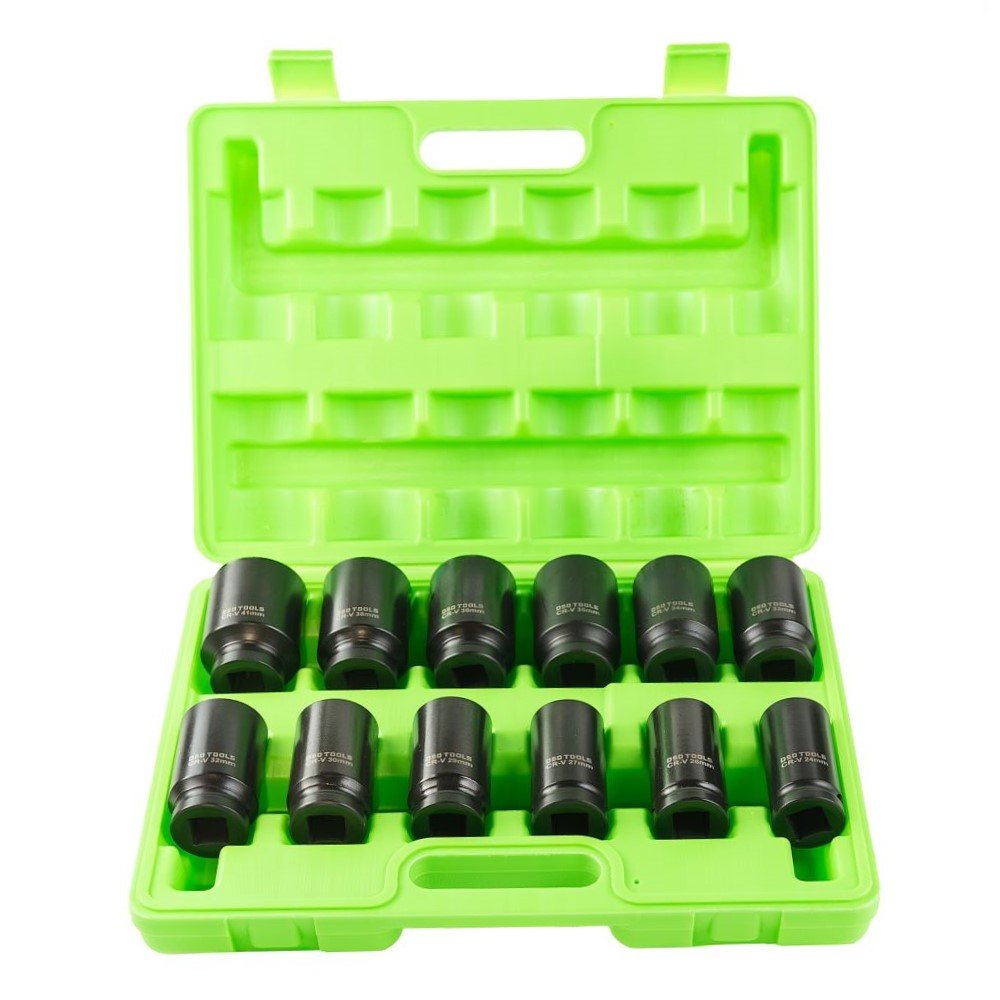 12 VNT 3/4" PAVAROS 6 BRIAUNŲ GILIOS SMŪGINĖS GALVUTĖS, 12 VNT  DS1102