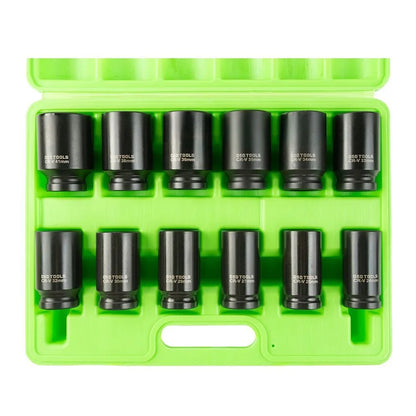 12 VNT 3/4" PAVAROS 6 BRIAUNŲ GILIOS SMŪGINĖS GALVUTĖS, 12 VNT  DS1102