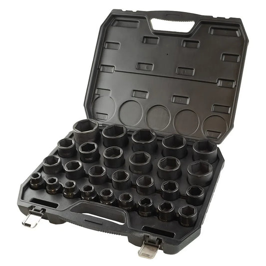 3/4" PAVAROS 6 BRIAUNŲ SMŪGINIŲ GALVUČIŲ RINKINYS, 27 VNT.  DS1104