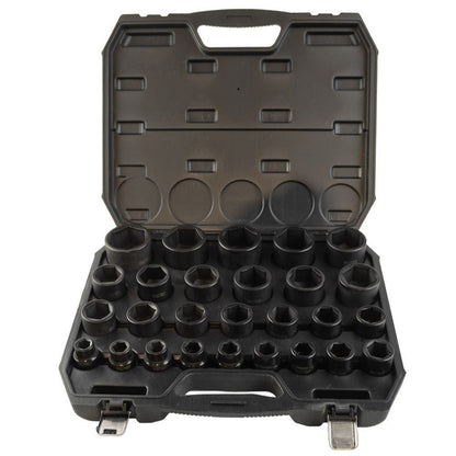 3/4" PAVAROS 6 BRIAUNŲ SMŪGINIŲ GALVUČIŲ RINKINYS, 27 VNT.  DS1104