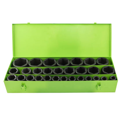 3/4" PAVAROS 6 BRIAUNŲ GILIŲ SMŪGINIŲ GALVUČIŲ RINKINYS,29 VNT.  DS1105