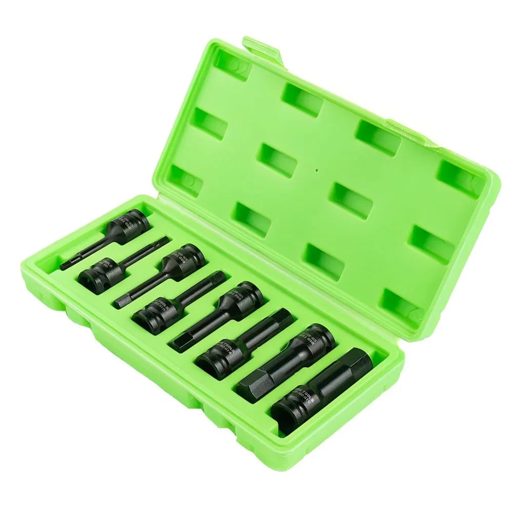 1/2" PAVAROS SMŪGINIAI ŠEŠIAKAMPIAI HEX ANTGALIAI ,8 vnt.  DS1108