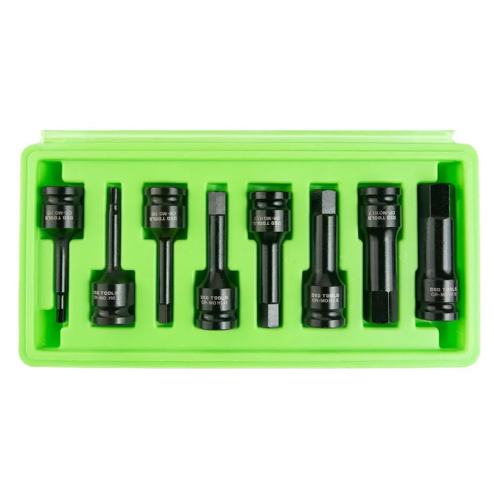 1/2" PAVAROS SMŪGINIAI ŠEŠIAKAMPIAI HEX ANTGALIAI ,8 vnt.  DS1108