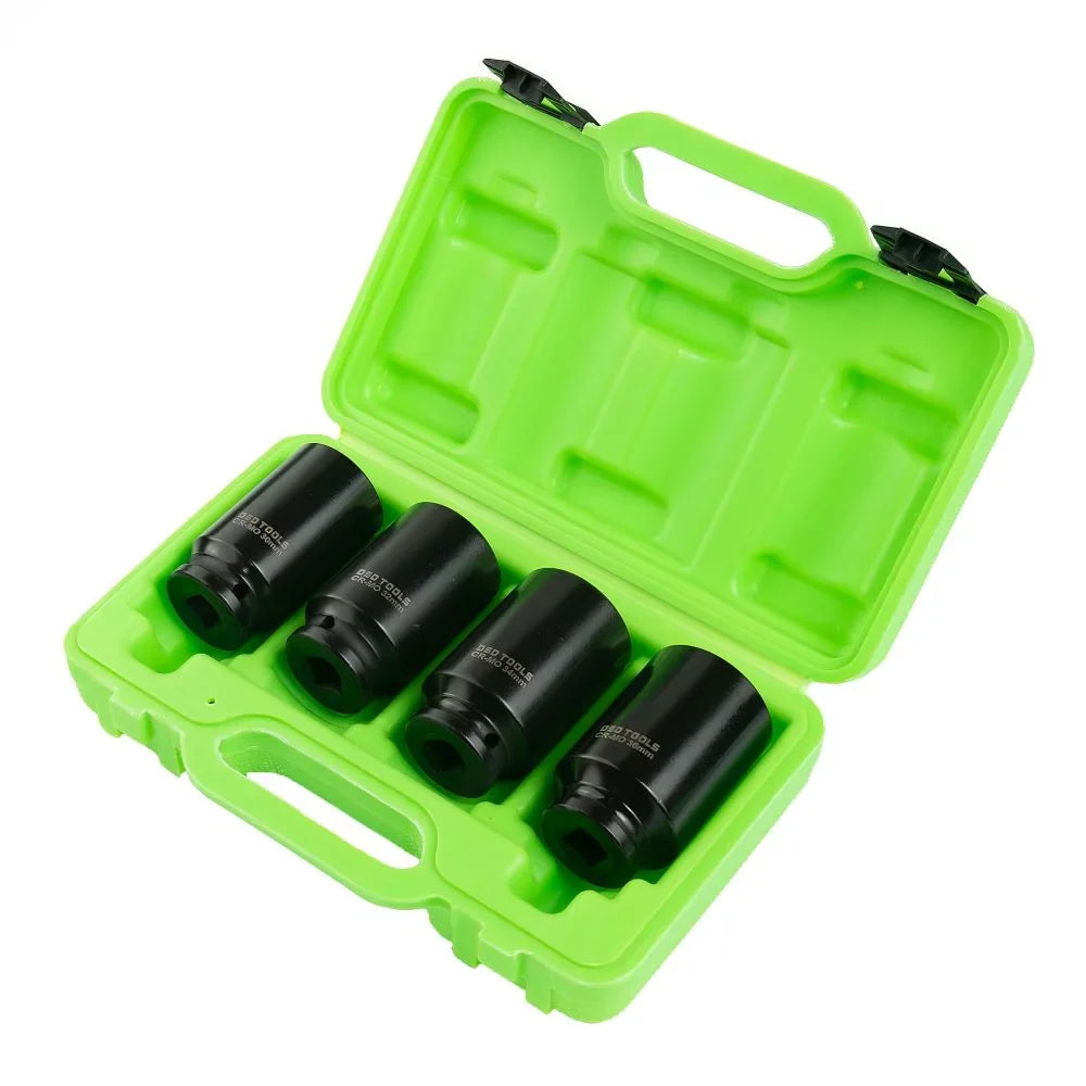 1/2" PAVAROS 12-BRIAUNĖS GILIOS SMŪGINĖS STEBULĖS VERŽLIŲ GALVUTĖS,4VNT DS1112