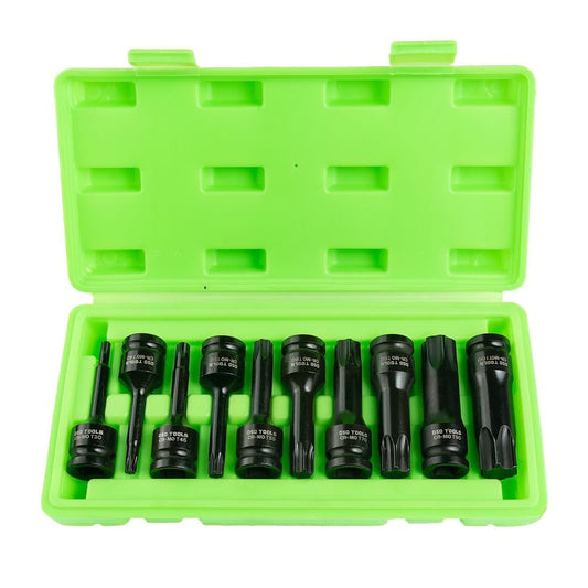 1/2" PAVAROS SMŪGINĖS TORX ANTGALIŲ GALVUTĖS 10 VNT.  DS1118