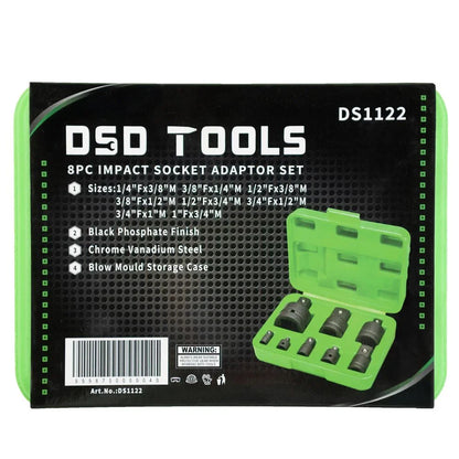 SMŪGINIŲ GALVUČIŲ ADAPTERIŲ RINKINYS, 8VNT DS1122