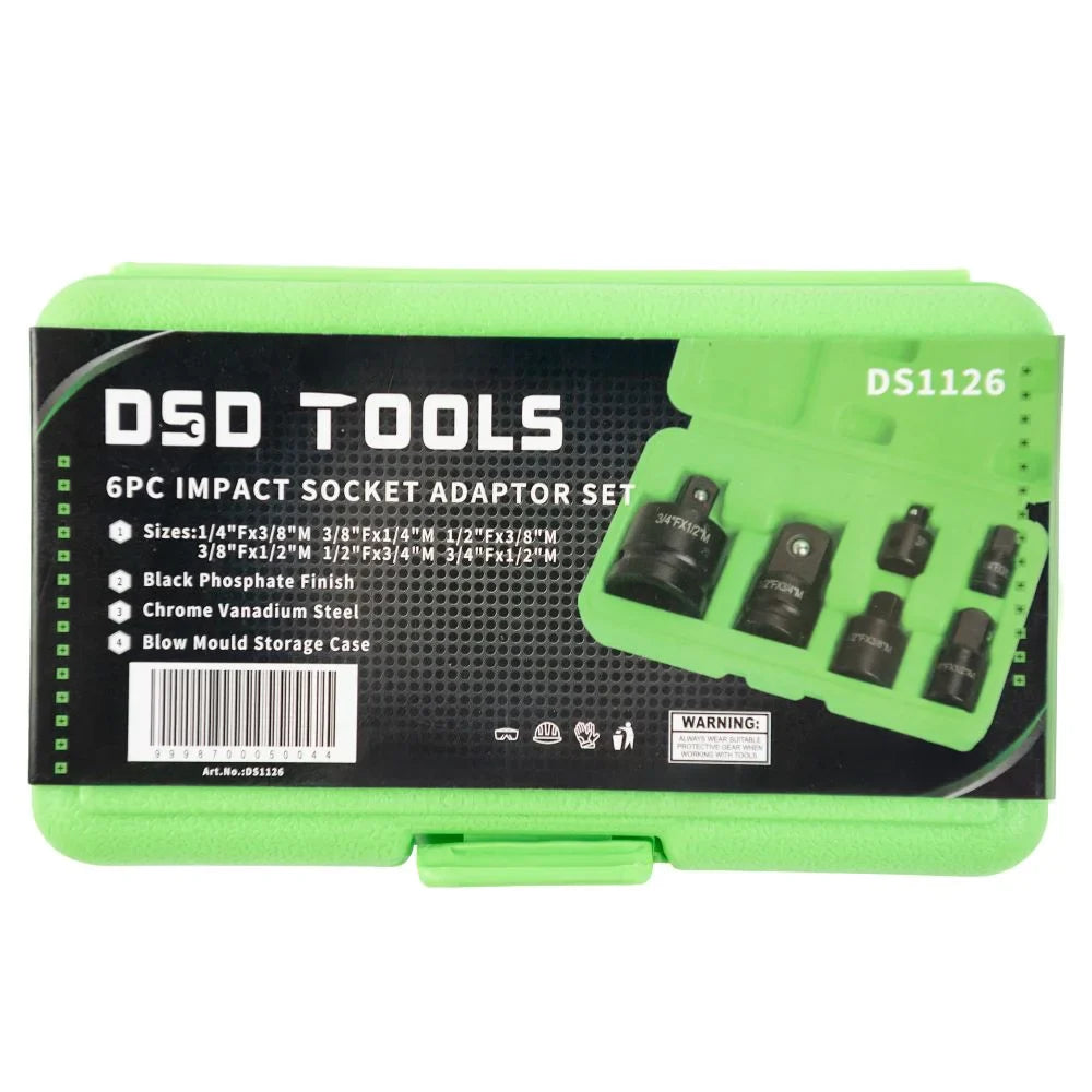 SMŪGINIŲ  GALVUČIŲ ADAPTERIŲ RINKINYS, 6VNT DS1126