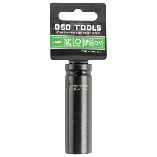 1/2" PAVAROS 15 MM ŠEŠIABRIAUNĖ GILI SMŪGINĖ GALVUTĖ DS1131