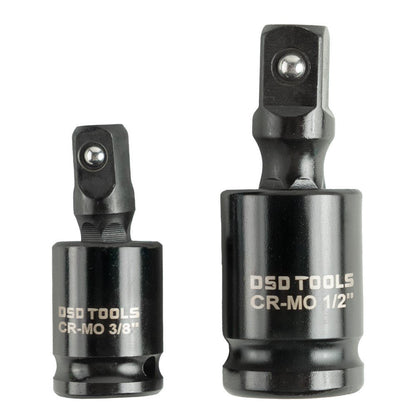 3/8" IR 1/2" PAVARŲ 2 DALIŲ SMŪGINIŲ KARDANINIŲ JUNGČIŲ RINKINYS DS1144