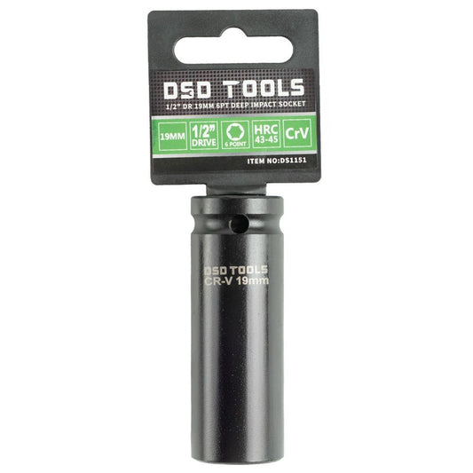 1/2" PAVAROS 19 MM 6 BRIAUNŲ GILI SMŪGINĖ GALVUTĖ DS1151