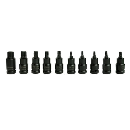 1/2"  PAVAROS SMŪGINĖS ''TORX'' ANTGALIŲ GALVUTĖS 10 VNT. DS1168