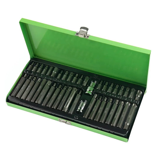 "HEX, TORX, SPLINE" BIT SET, 42 PCS. DS1209