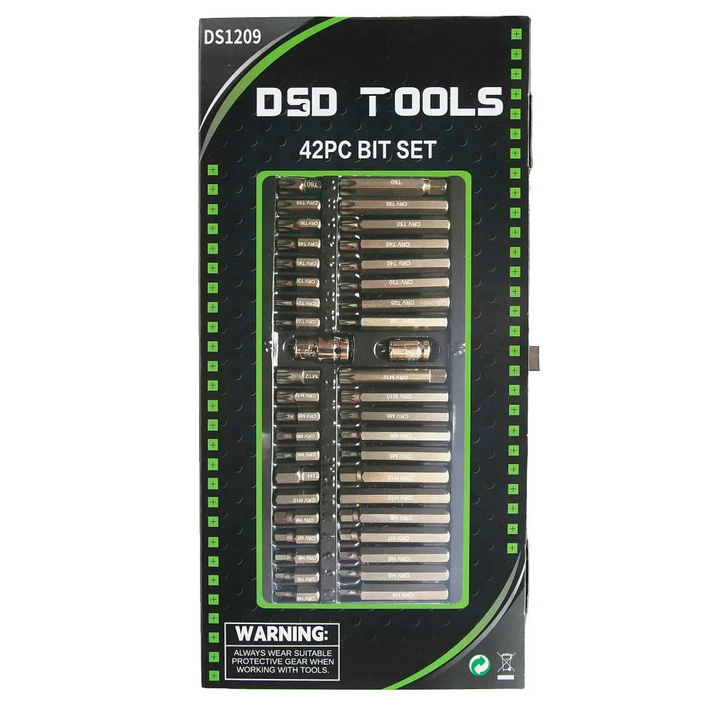 ANTGALIŲ "HEX, TORX,SPLINE" RINKINYS,42 VNT.  DS1209