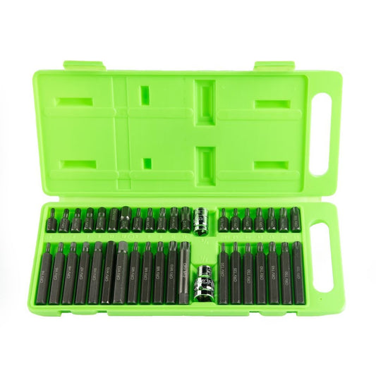 BITS "HEX, TORX, SPLINE" SET, 40 PCS SET DS1210