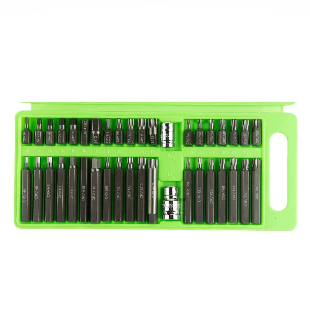 ANTGALIŲ "HEX, TORX,SPLINE" RINKINYS,40 VNT RINKINYS DS1210