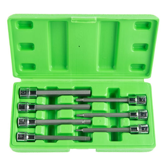 3/8” 110 MM (LENGTH) HEX BIT SOCKET SET, 7 PCS. DS1219