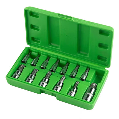 ŽVAIGŽDINIŲ "TORX" GALVUČIŲ-ANTGALIŲ KOMPLEKTAS, 13VNT.  DS1230