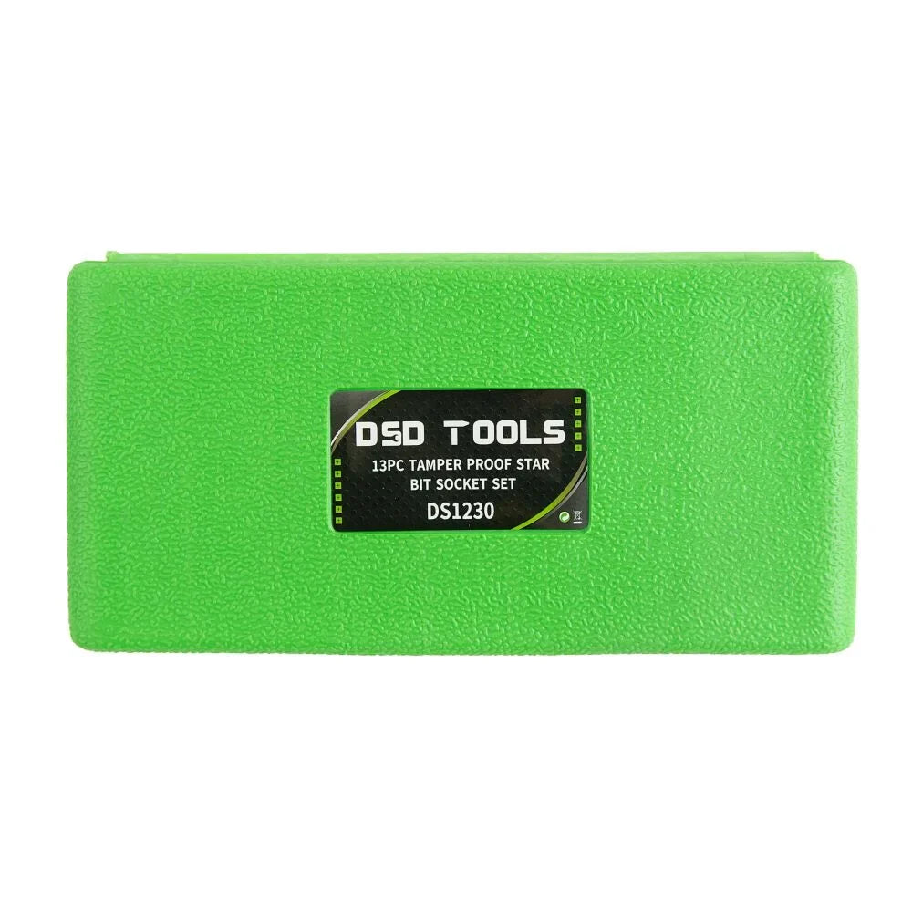 ŽVAIGŽDINIŲ "TORX" GALVUČIŲ-ANTGALIŲ KOMPLEKTAS, 13VNT.  DS1230