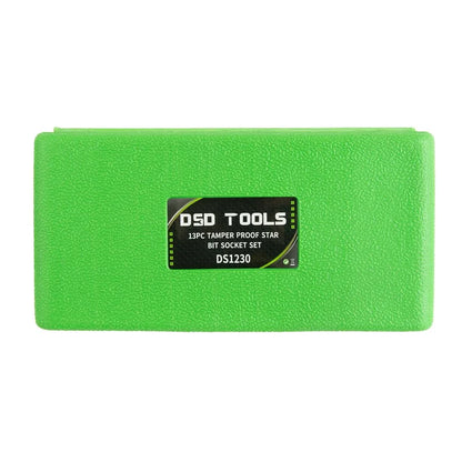 ŽVAIGŽDINIŲ "TORX" GALVUČIŲ-ANTGALIŲ KOMPLEKTAS, 13VNT.  DS1230