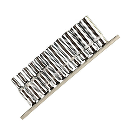 11 VNT. 1/4″  ILGŲ 6 KAMPŲ COLINIŲ GALVUČIŲ RINKINYS ANT LAIKIKLIO DS1299