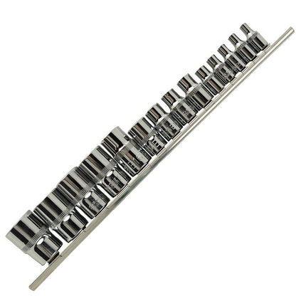 14 VNT. 1/4", 3/8", 1/2" JUNGTIES  E TORX GALVUČIŲ RINKINYS  DS1315