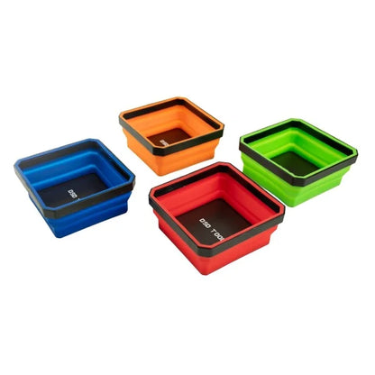 SULANKSTOMI MAGNETINIAI DALIŲ PADĖKLAI – 4 DALIŲ RINKINYS DS1423