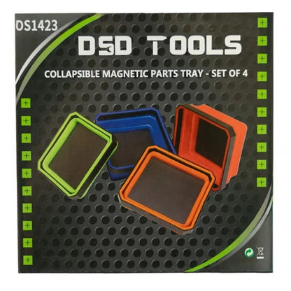 SULANKSTOMI MAGNETINIAI DALIŲ PADĖKLAI – 4 DALIŲ RINKINYS DS1423