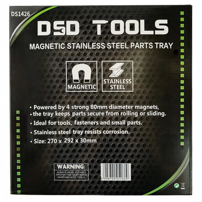 MAGNETINIS NERŪDIJANČIO PLIENO DALIŲ DĖKLAS DS1426