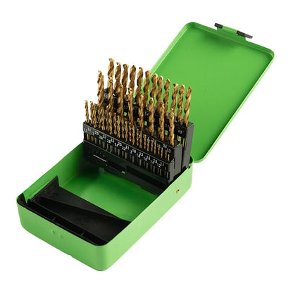 51 VNT. INŽINERINIS HSS METRINIŲ GRĄŽTŲ RINKINYS 1 mm - 6 mm DS1434