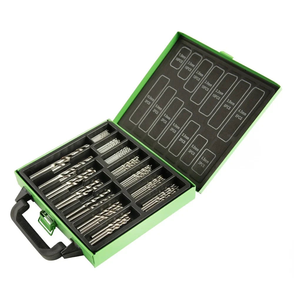 99 VNT. HSS  GRĄŽTŲ RINKINYS 1.5 - 10 mm DS1436