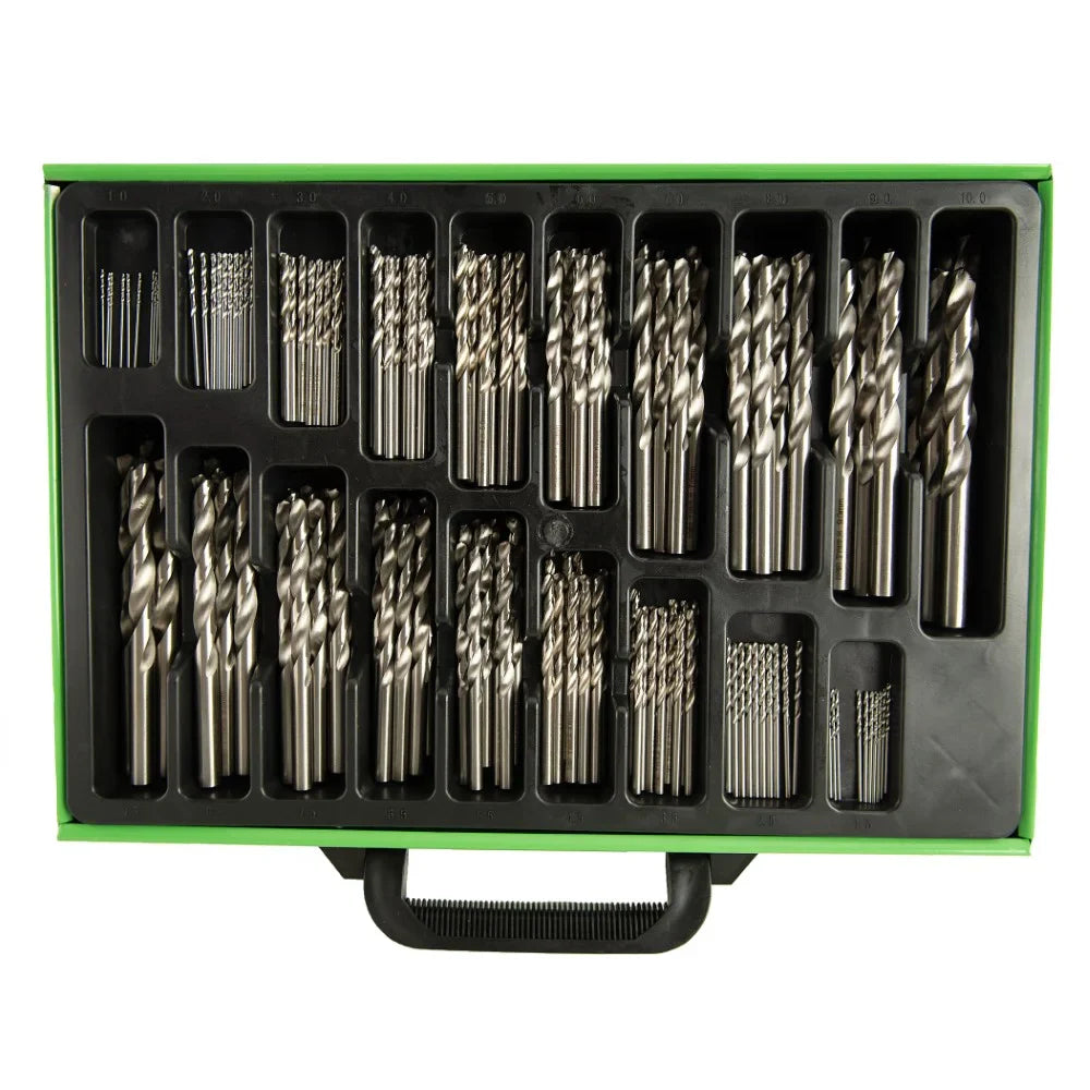 170 VNT. HSS  GRĄŽTŲ RINKINYS 1 - 10 mm DS1438