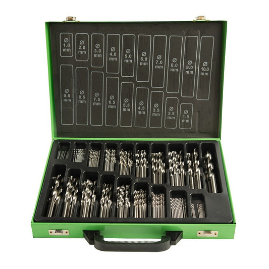 170 VNT. HSS  GRĄŽTŲ RINKINYS 1 - 10 mm DS1438