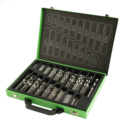 170 VNT. HSS  GRĄŽTŲ RINKINYS 1 - 10 mm DS1438