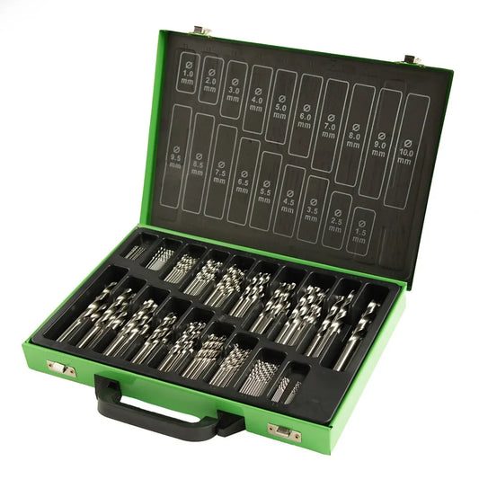 170 VNT. HSS  GRĄŽTŲ RINKINYS 1 - 10 mm DS1438