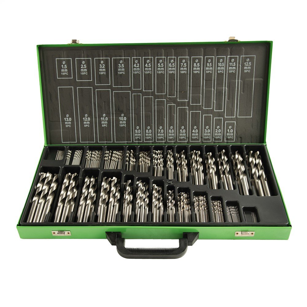 230 VNT. HSS-G METRINIS GRĄŽTŲ RINKINYS 1 - 13 MM DS1439