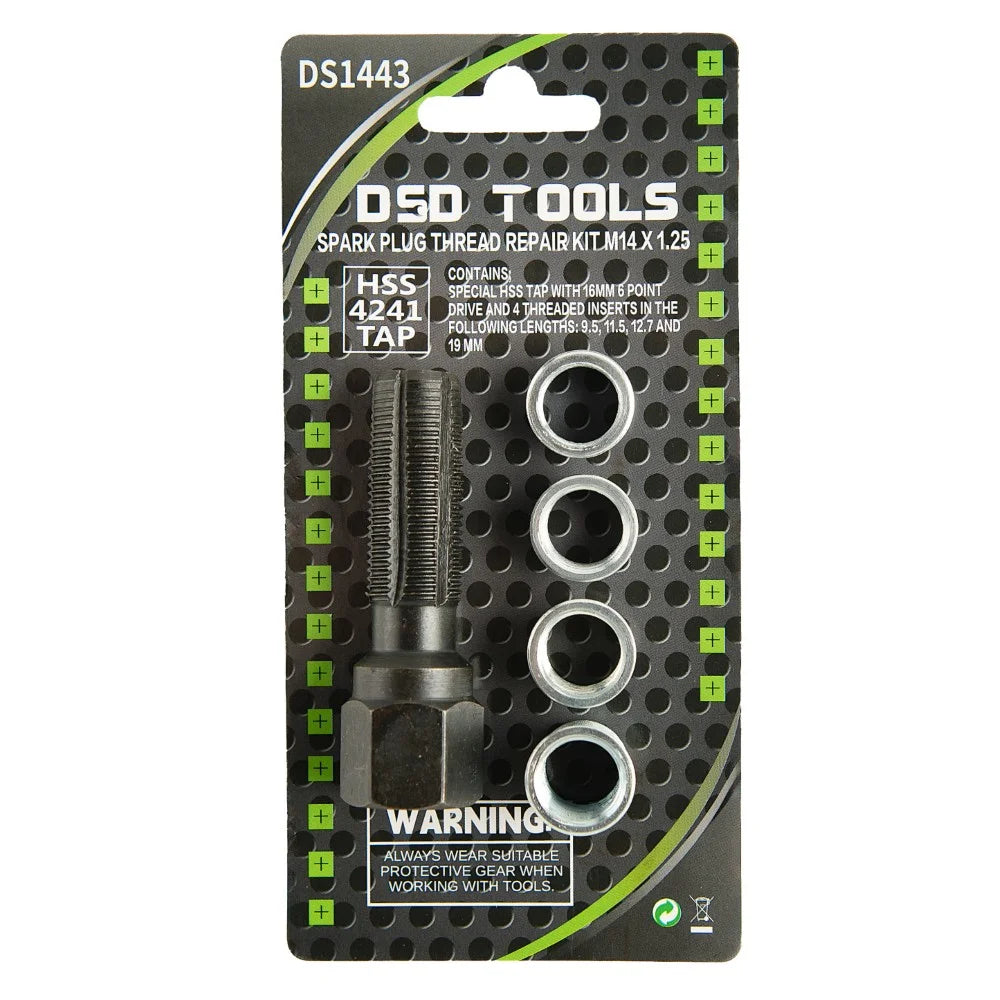 UŽDEGIMO ŽVAKĖS SRIEGIO REMONTO RINKINYS M14 x 1.25 DS1443